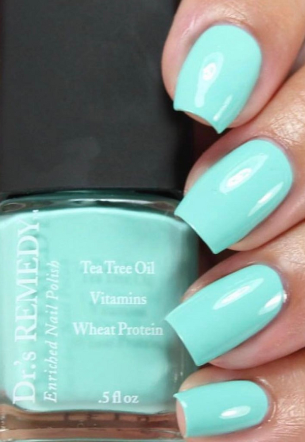 Dr.'s REMEDY Enriched Nail Polish - Trusting Turquoise (creme) 15ml