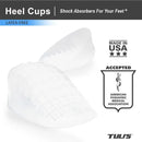 TULI'S® Heavy Duty Gel Heel Cups