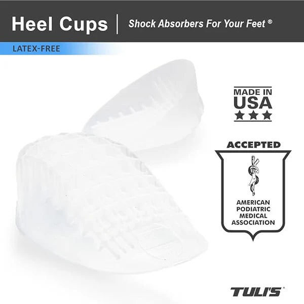 TULI'S® Heavy Duty Gel Heel Cups