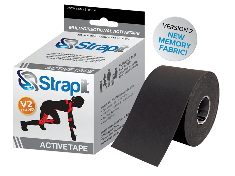 Strapit ACTIVETAPE V2 Roll / Black