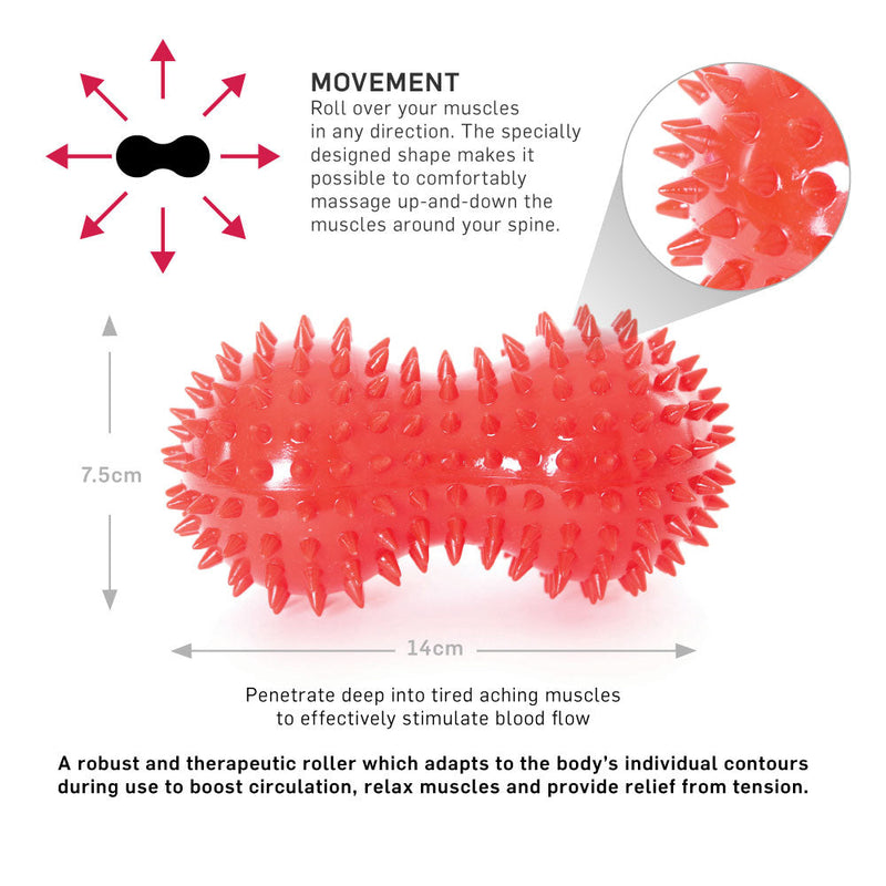 66ft Peanut Spiky Massage Ball/Roller