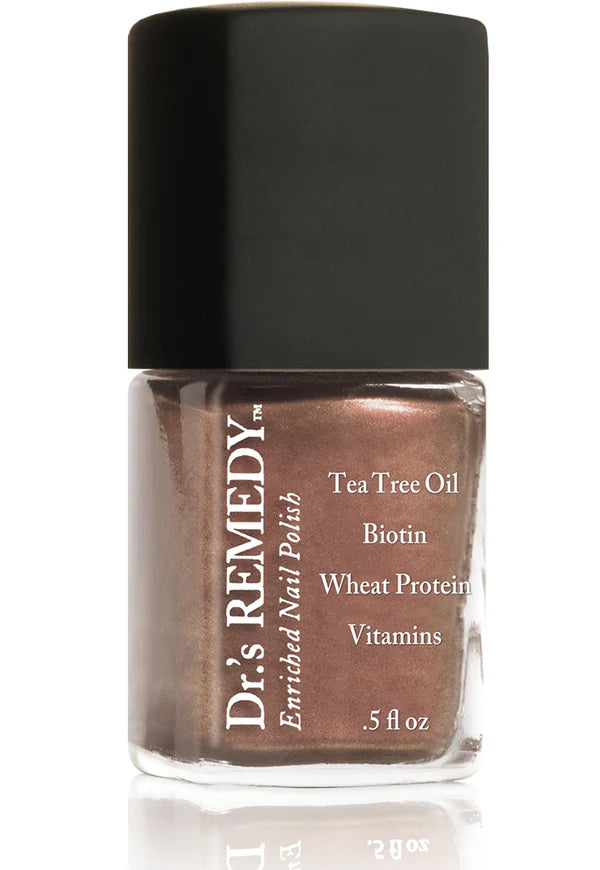 Dr.'s REMEDY Enriched Nail Polish - Bold Bronze (shimmer) 15ml