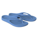 LightFeet Arch Support Flip Flops/Thongs - Denim