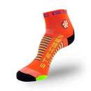 STEIGEN Running Socks Quarter Length / Goldfish Orange