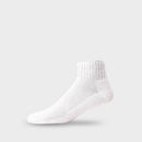 Lightfeet Diabetic Mini Crew Socks / White