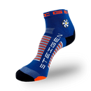 STEIGEN Running Socks Quarter Length / Royal Blue