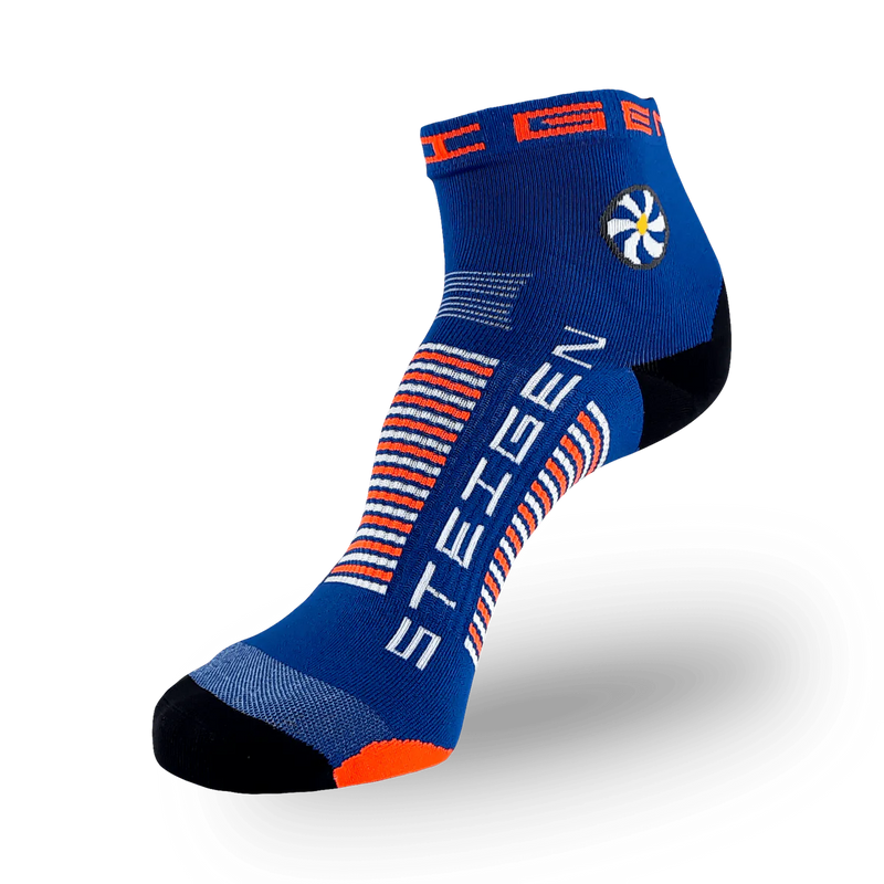 STEIGEN Running Socks Quarter Length / Royal Blue