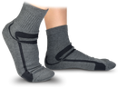 Silipos GeLuscious® Bamboo Charcoal Gel Sock