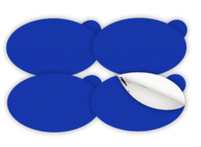 ENGO™ Large Oval Blister Patch (4 pack)