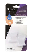 Silipos Active / Gel Toe Spacers Pkt 2