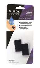 Silipos Active / Gel Toe Tubes Pkt 2