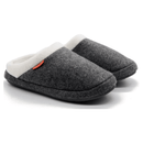 Archline Arch Support Slippers Open Back - Grey Marle
