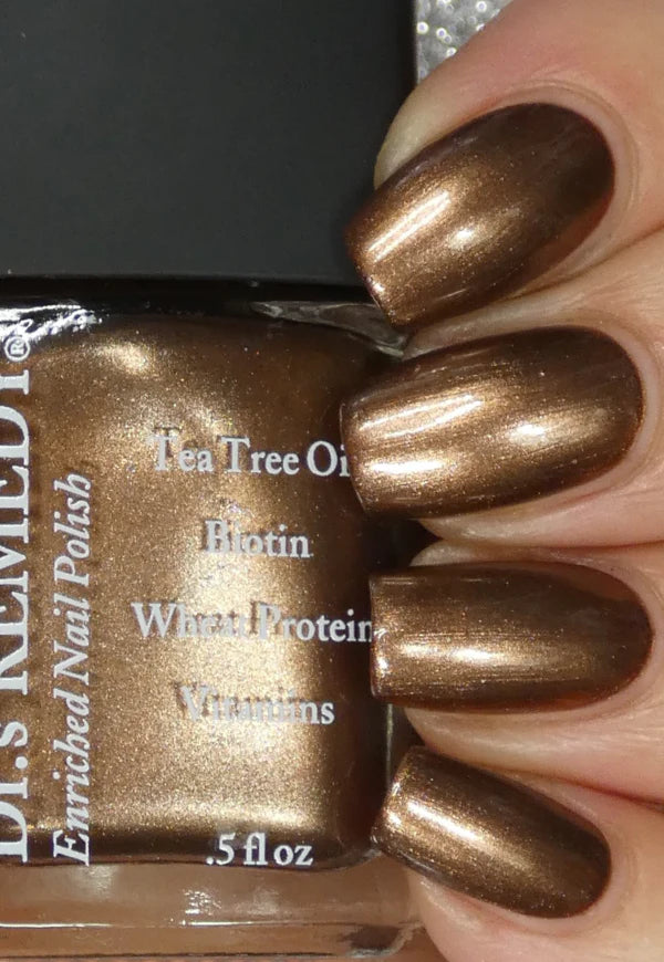 Dr.'s REMEDY Enriched Nail Polish - Bold Bronze (shimmer) 15ml