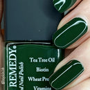 Dr.'s REMEDY Enriched Nail Polish / EMPOWERING Evergreen (creme) 15ml