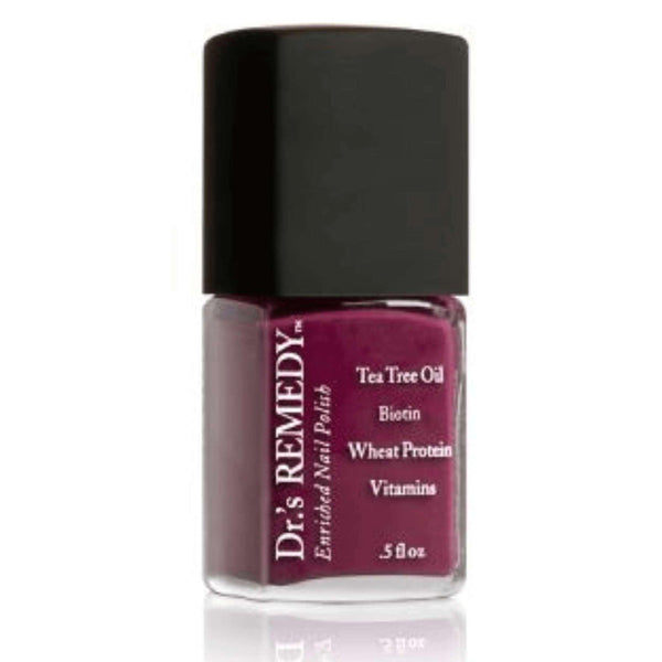 Dr.'s REMEDY Enriched Nail Polish - Bonadide Boysenberry (creme) 15ml