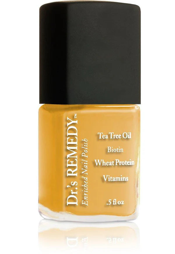 Dr.'s REMEDY Enriched Nail Polish - Tactful Turmeric (creme) 15ml