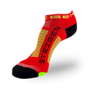 STEIGEN Running Socks Zero Length / Red