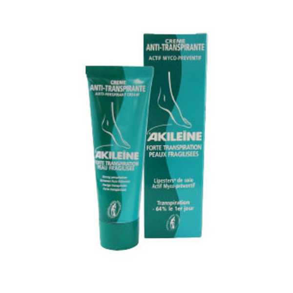 Akileine Green Anti-Perspirant Cream 50ml