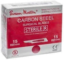 Swann Morton Scalpel Blades 0205 Size 15 Pkt 100