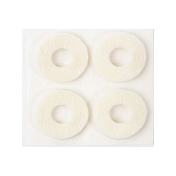 Hapla Felt Round Bunion Pads 5mm Pkt 36 (9 Sheets of 4 Adhesive Pads)