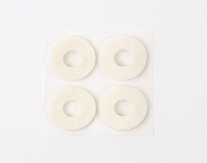 Hapla Felt Round Bunion Pads 5mm Pkt 36 (9 Sheets of 4 Adhesive Pads)