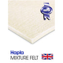 Hapla Mixture Wool Adhesive Felt Single Sheet
