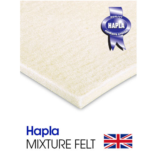 Hapla Mixture Wool Adhesive Felt Single Sheet