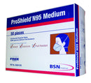 Proshield N-95 Respirator Masks Box 50 (Made in Japan - Niosh Approved P2 Compliant)