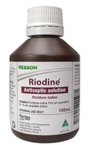Herron Riodine Povidine Iodine Antiseptic Solution