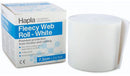 Hapla Fleecy Web Anti-bacterial - White 7.5cm x 5M Roll